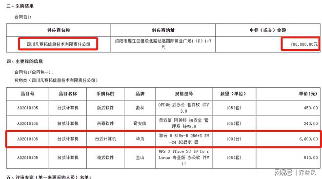 资阳市计算机采购：华为公司证明材料不起作用？(图3)